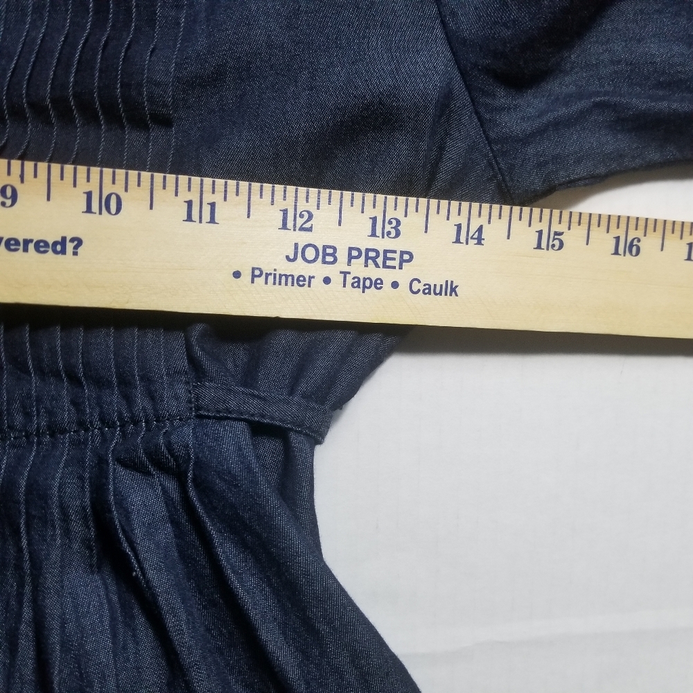 MILEY CYRUS & MAX AZRIA JEAN DRESS SIZE XS - Picture 7 of 12